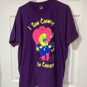 Vintage Single Stitch Fruit of the Loom USA - Conway Graphics tee shirt size XL